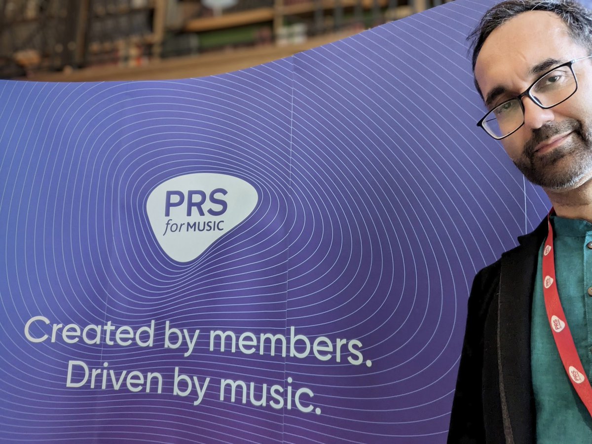 DiamondDuggal's tweet photo. A pleasure to speak about the importance of music metadata  and discussions and developments in AI music at PRS members day London 🎛️🎸🎹🎶🎵🎧🔥❤️ #aimusic #metadata https://t.co/coU6BjXYHM