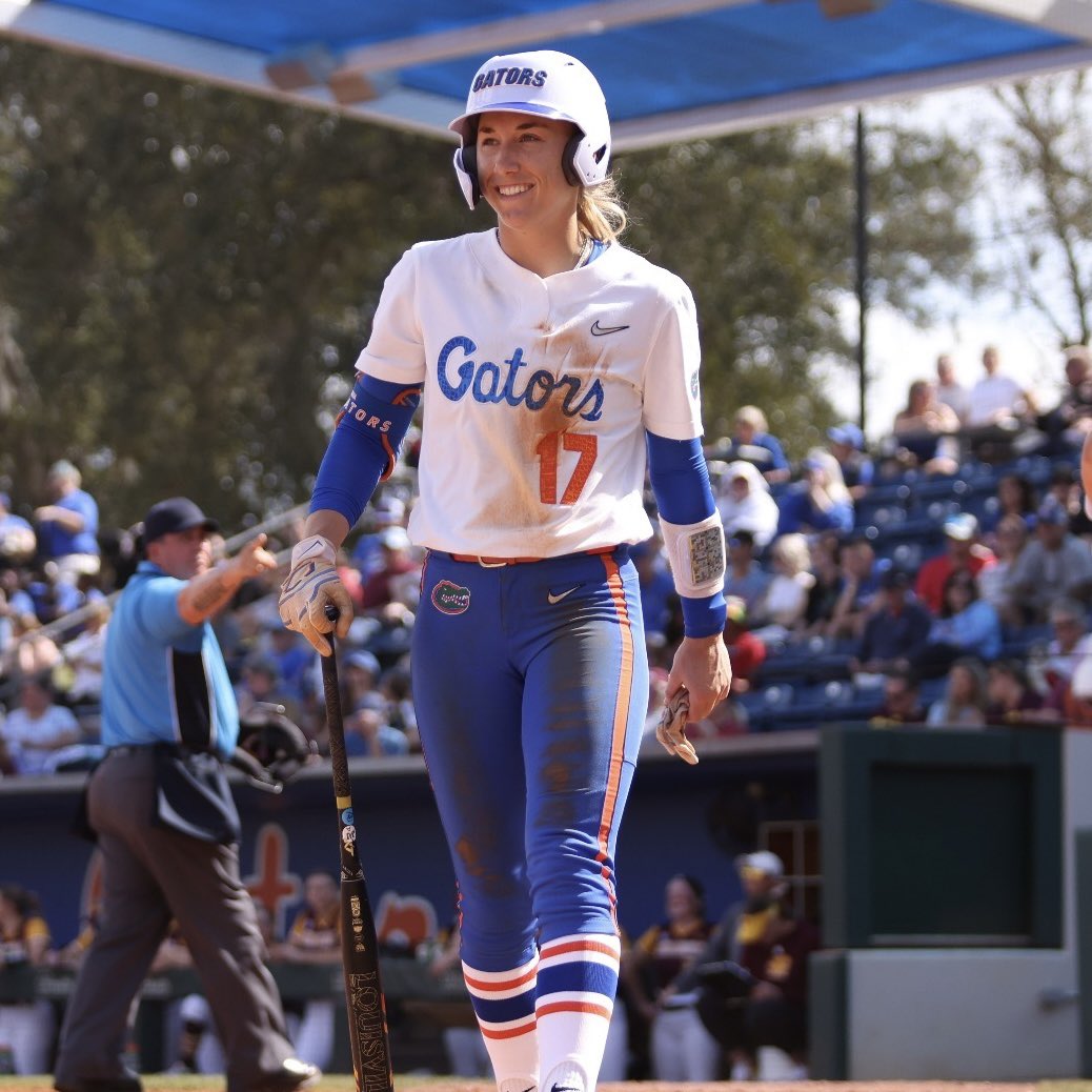 One of the best to ever do it.

Most runs scored in the history of college softball. One of the best months the sport has ever seen, hitting .575 in May. Helped us get to two WCWS. A 3X All-American.

A driving force. A leader. A legend.

Thank you for everything, @wallace2skylar