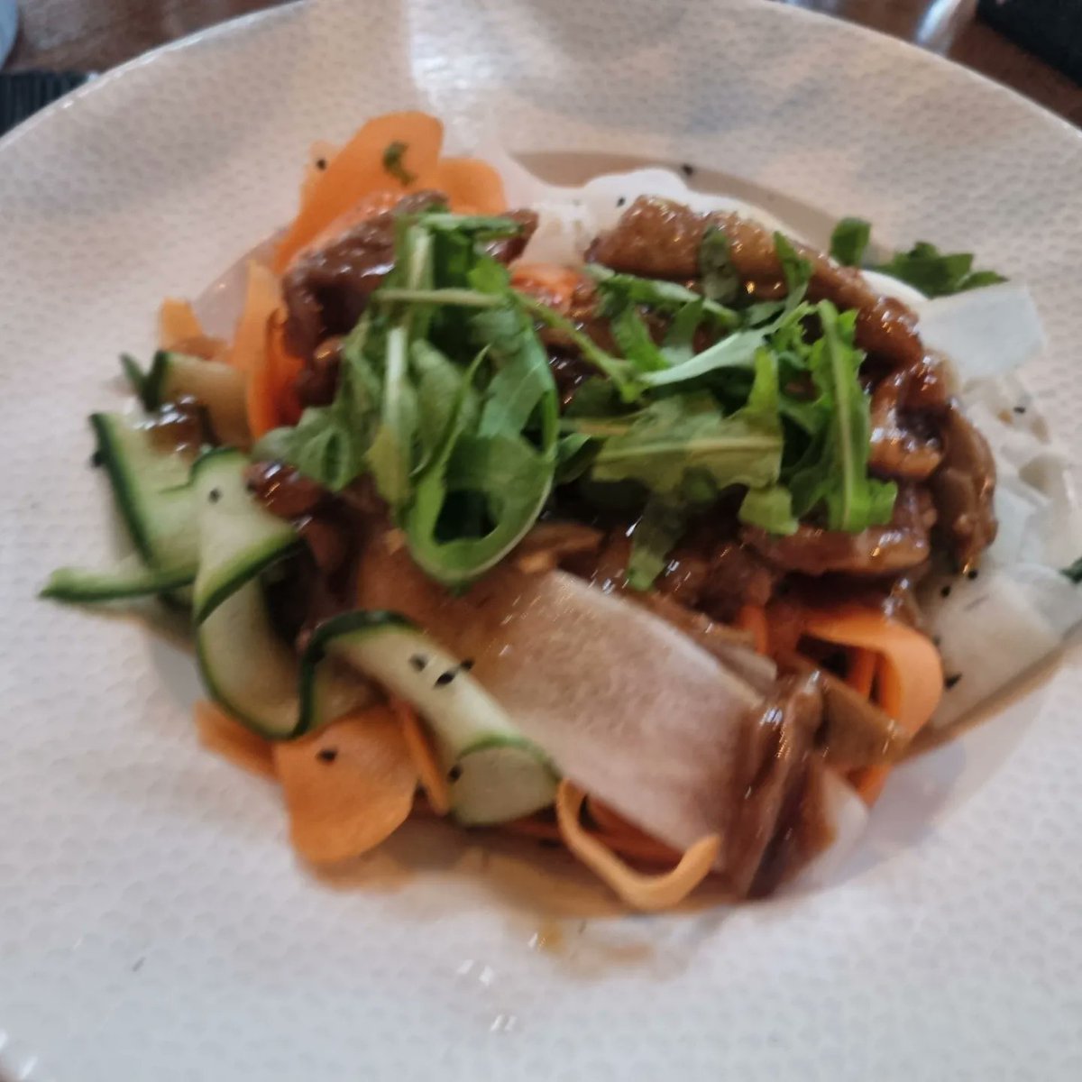 2 of our members who have travelled to London with others from North Yorkshire East Federation for the National Annual Meeting tomorrow in The Royal Albert Hall. 
A lovely meal at The Builders Arms with 11 others &amp; saw a few blue plaques on route which counts as culture!