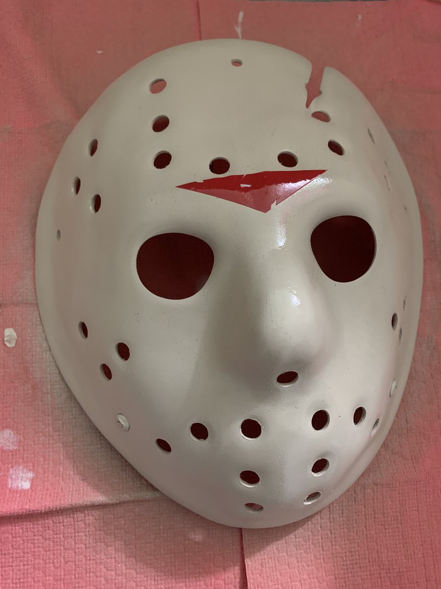 GrimmFXC's tweet photo. SPECIAL OFFER!!!

If ya stop by my table, show me this tweet, and tell me what yer favorite #Ft13th Part 6 kill is? I’ll SUBTRACT the cost of C.J. signing it, from the price of this custom “Jason Lives” hock I’m making EXCLUSIVELY for Sci-Fi Horror Fest 🔪 @fi_fest @beth_tiffani https://t.co/6nHN5Gm9EQ