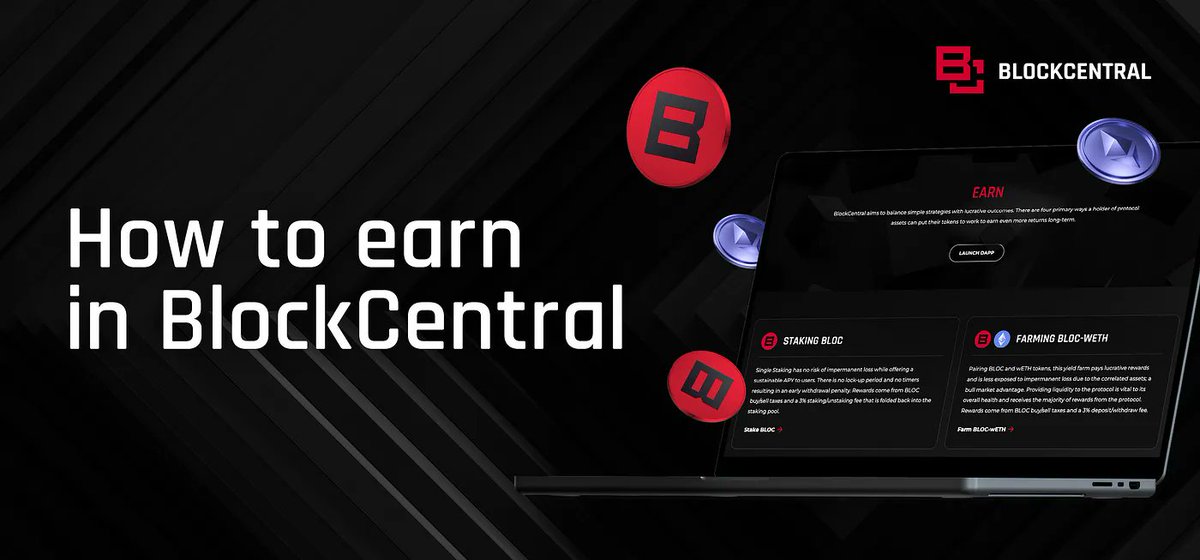 blockcentral_pa's tweet photo. Curious about how to make money with BlockCentral? 

Whether you prefer buying and holding $BLOC, staking for rewards, or yield farming, we offer sustainable and long-term growth opportunities.

Ready to explore? Read more in this article 👉 https://t.co/YulfXVEwLG https://t.co/4lq098PuJ6