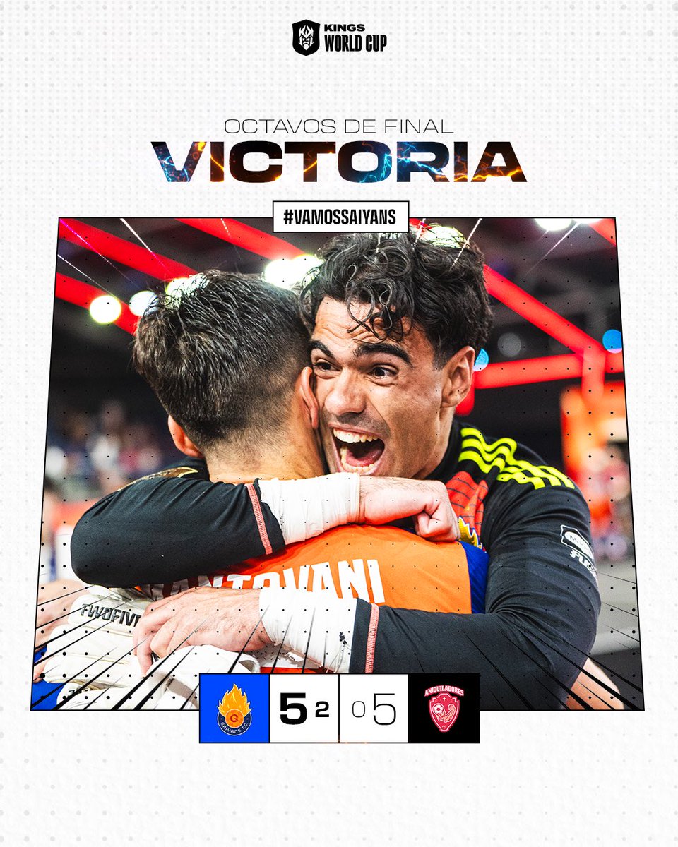 𝐍𝐀𝐃𝐀 𝐍𝐈 𝐍𝐀𝐃𝐈𝐄 𝐏𝐔𝐄𝐃𝐄 𝐂𝐎𝐍 𝐋𝐎𝐒 𝐒𝐀𝐈𝐘𝐀𝐍𝐒 ☄️

Terminamos ganando un partido en el que teníamos todo en contra. Pero una vez más, nadie puede con los Saiyans 💪

#VamosSaiyans