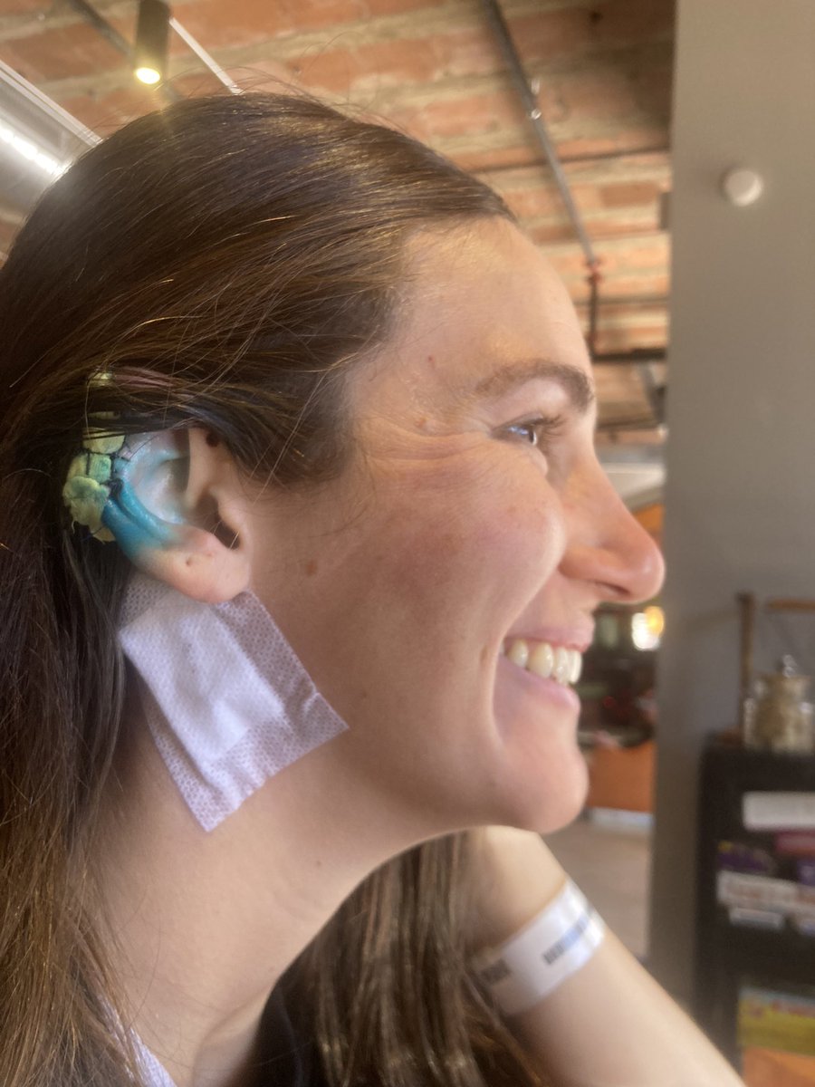 CoachBOlson's tweet photo. On Wednesday my wife got melanoma cut out of her. She flew Friday to Denver, and completed a marathon on Saturday; skin graft, stitches and all. @breolson6 You inspire me every day. I never thought I’d marry someone tougher than me. Control what you can control. #dohardthings https://t.co/pufMCoGWGi
