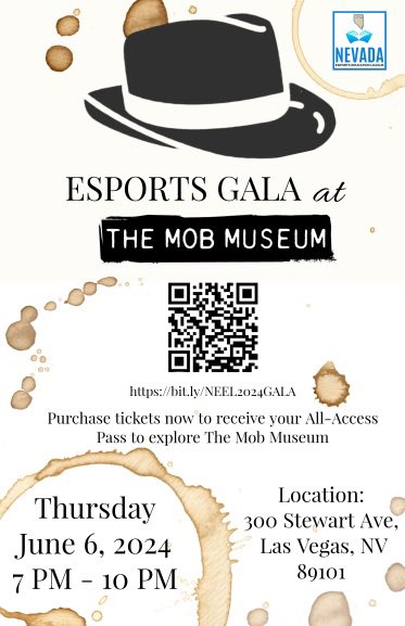 Wanna Hang with <a href="/MercanthonyTV/">Mercanthony</a> and Myself while raising $$$ for Esports Education?! 

We will be at <a href="/TheMobMuseum/">The Mob Museum</a> Thursday night for the <a href="/LeagueNevada/">Nevada Esports Education League</a> Gala Event!!