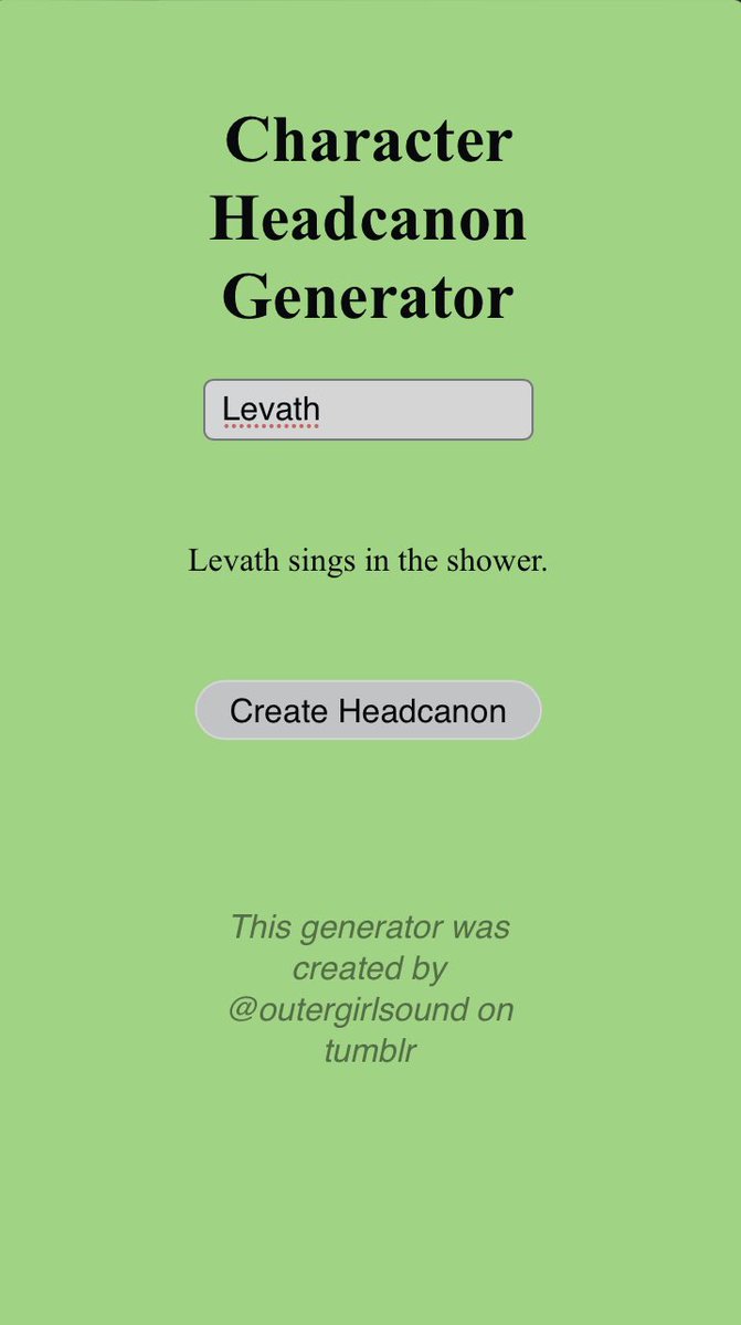 Leviathan_vt's tweet photo. I—how dare you call me out like this, headcanon generator! https://t.co/0lhQBPIS6M