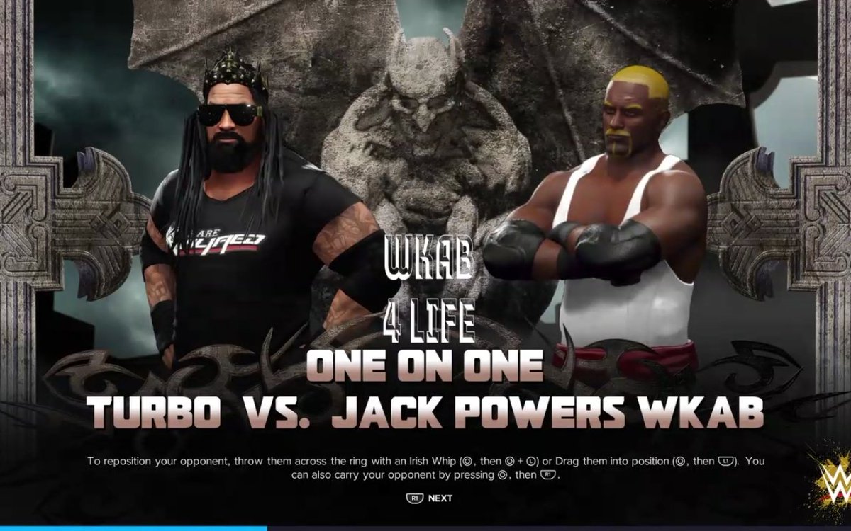 JackPow79866502's tweet photo. The match card was set @Wkab7 https://t.co/jw80u0Ovca