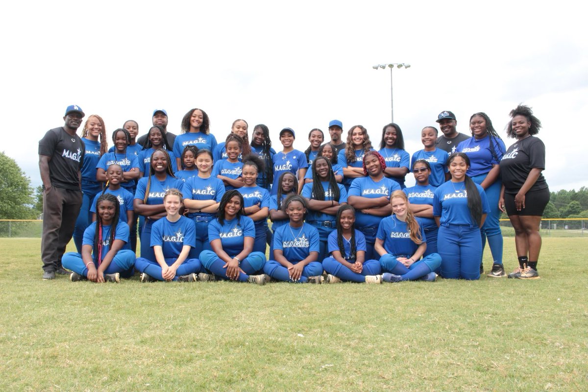 MagicSoftball18's tweet photo. M.A.G.I.C SOFTBALL ORG 🥎
M.A.G.I.C #Manifesting #Achievements #Goals #Inspire #Champions #TeamMAGIC #MAGICsoftball #DiscoverYourMAGIC #ChampionsInTheMaking
#ChampionMindset #Softball #Fastpitch #TravelSoftball @MSPtakeover @SoftballDown @BlackGirlsBall @SoftballDown https://t.co/eqNdARWpA2
