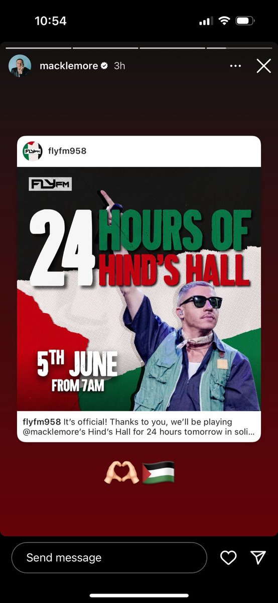 FlyFM958's tweet photo. Shut up! @macklemore just commented and reposted our posts on Instagram. 🫢 Yes! Guys, we're playing Macklemore's 'Hind’s Hall' for 24 hours today!! 🙌🏻🙌🏻 So make sure to stream Fly FM today, okay!

Hmm @macklemore maybe you want to come to Malaysia for a tour? 👉🏻👈🏻 https://t.co/IeSL0RPPOz
