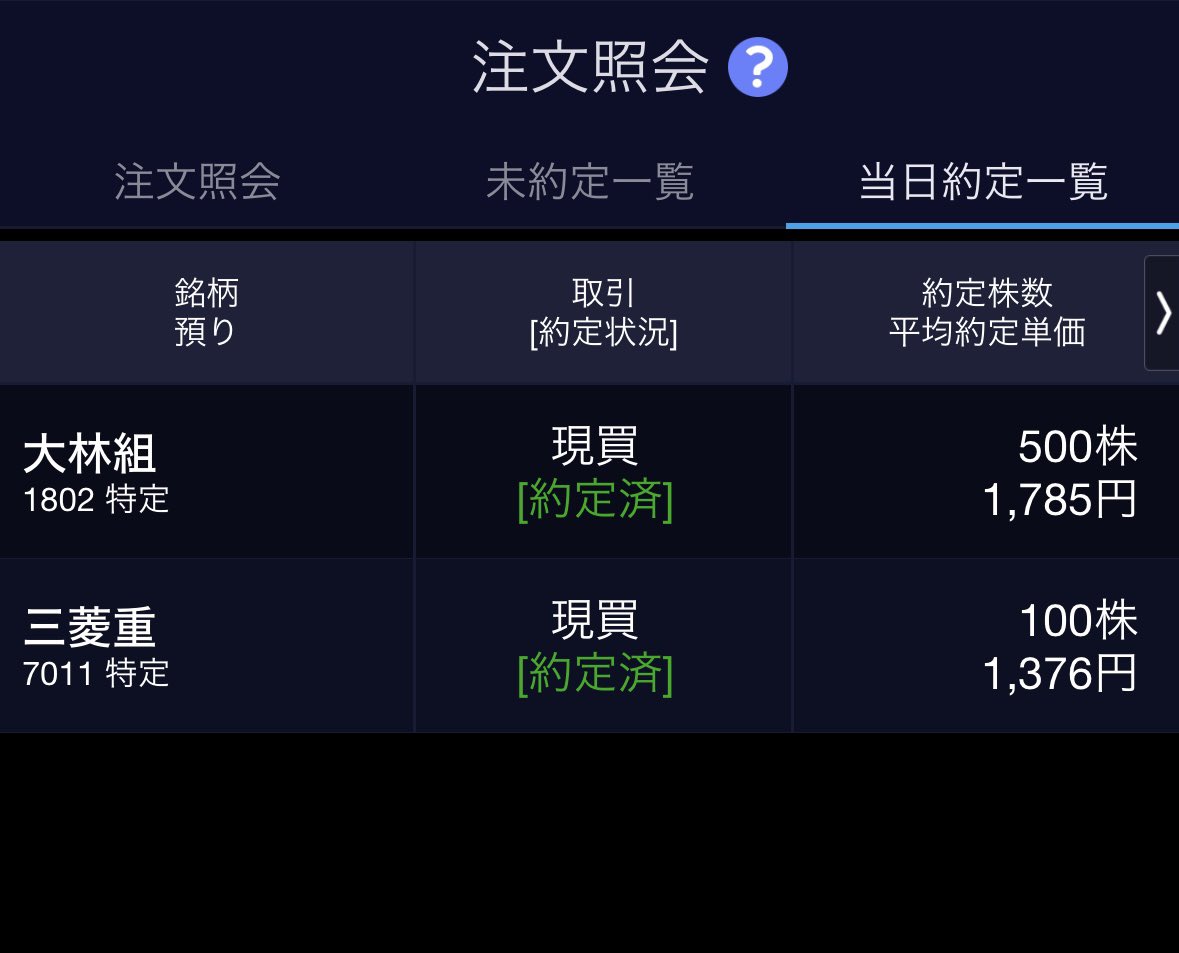kabu_COCO's tweet photo. 前場は大林組と三菱重工買いました
結構下げてたので持ち越して明日以降に期待します🥰 https://t.co/bnoINE95Lh
