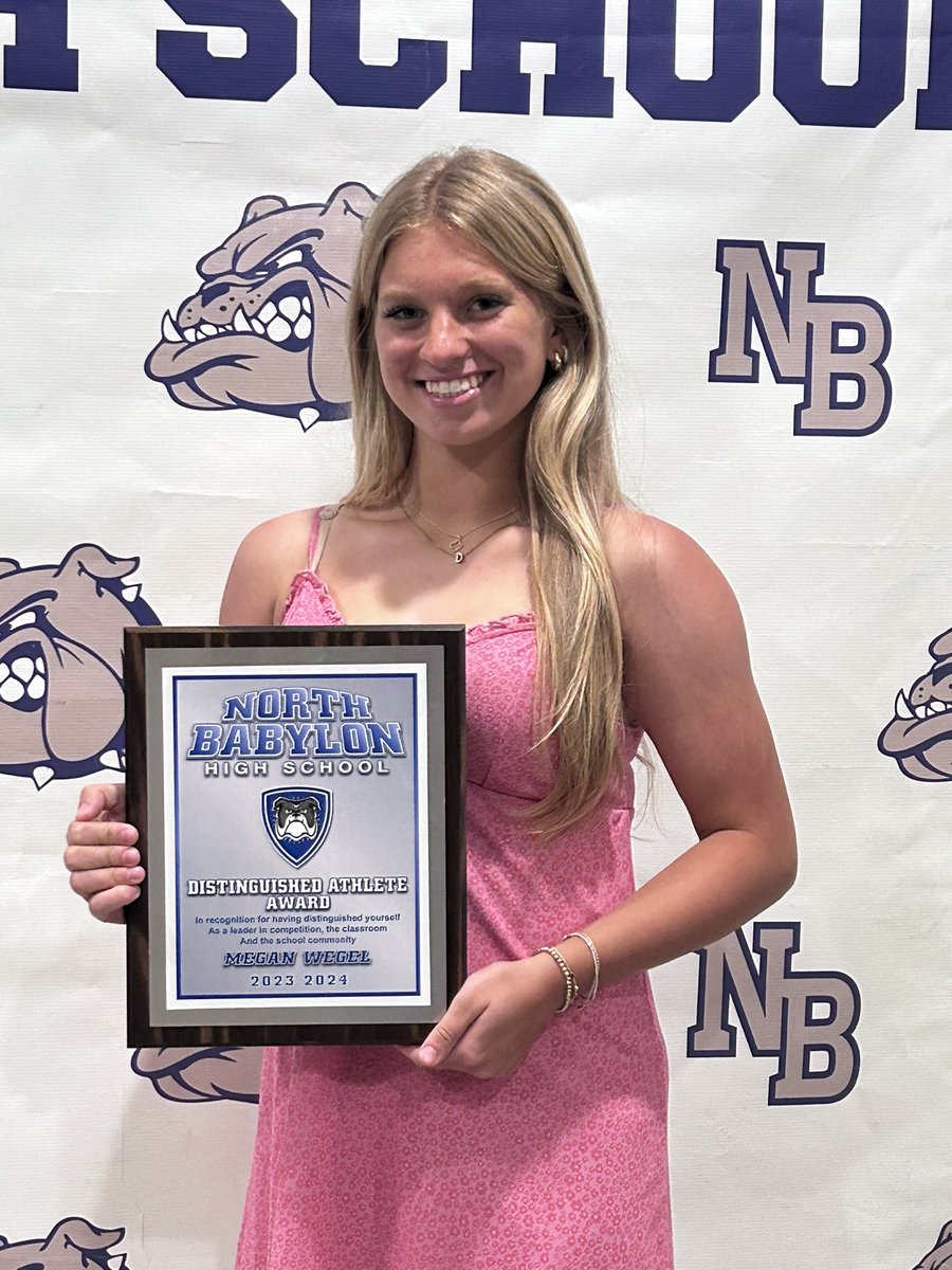 Honored to been chosen for the NBHS Distinguished Athlete award!