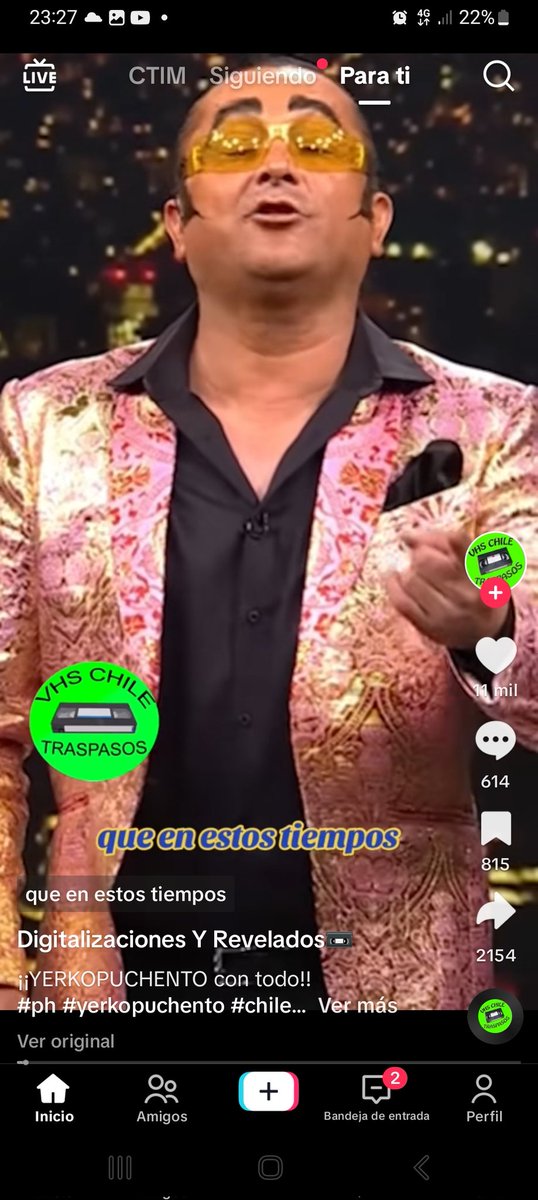 ANDA PATO ESTE ENGENDRÓ...!!
YERKO....  YA ERA...!!