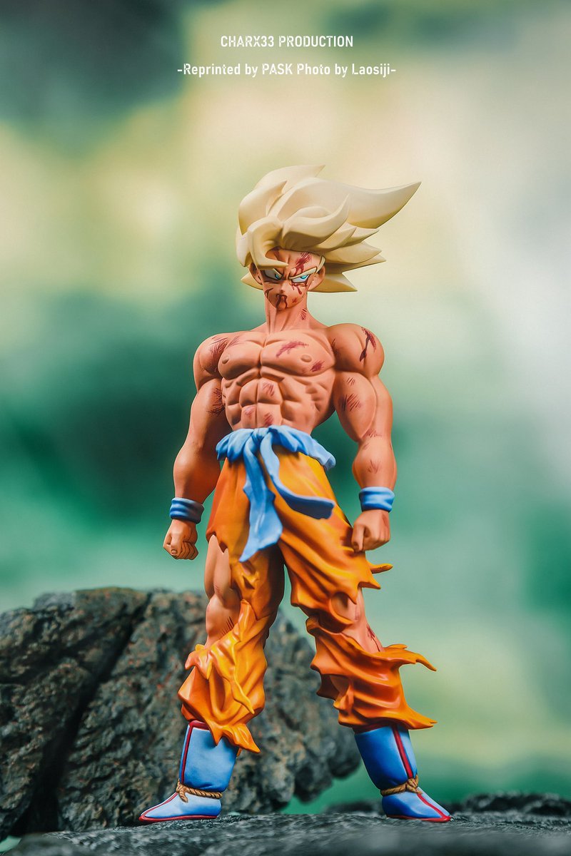 【CHAR x 33 PRODUCTION】
 造型经典系列 其之二 伝説の超サイヤ人 、空しい決着
原型：Char
涂装：Pask
摄影：Laosiji
涂装分享
