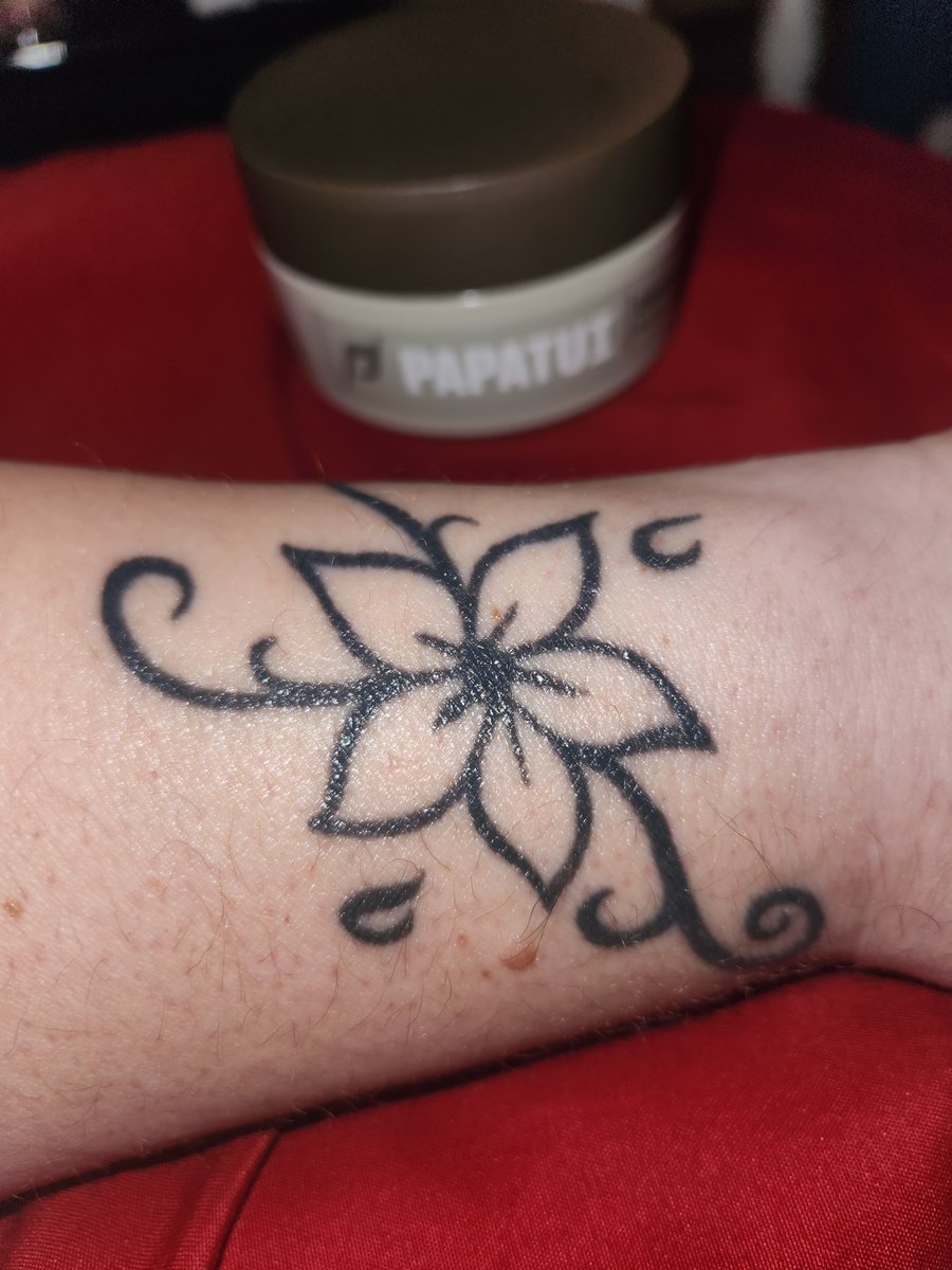 FalPal02's tweet photo. @TheRock This stuff is AWESOME man! Love it!  Ive been using it every day for a couple of weeks, &amp; it does wonders for my tattoos! 
Thanks for being the mastermind behind this!

♥️♥️
Theresa

#Papatui
#TattooBalm
#BecauseTheRockIsTheMan
#AndThatPriceThough
#NeedTheTattooStickNext https://t.co/m0Kl48FF94