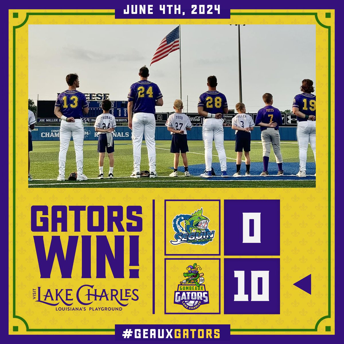 Lake Charles Gumbeaux Gators tweet media