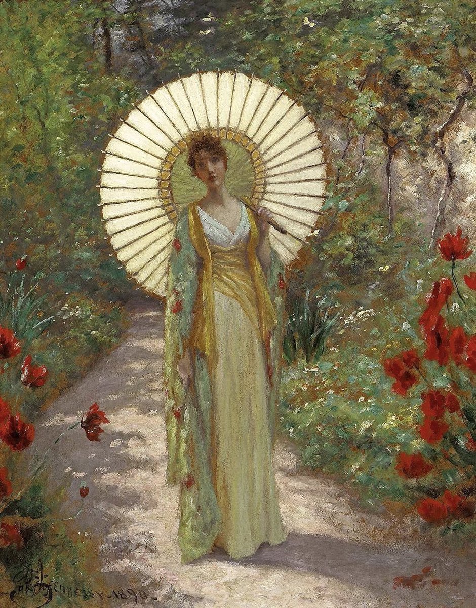 The Japanese Parasol
William John Hennessy
1890