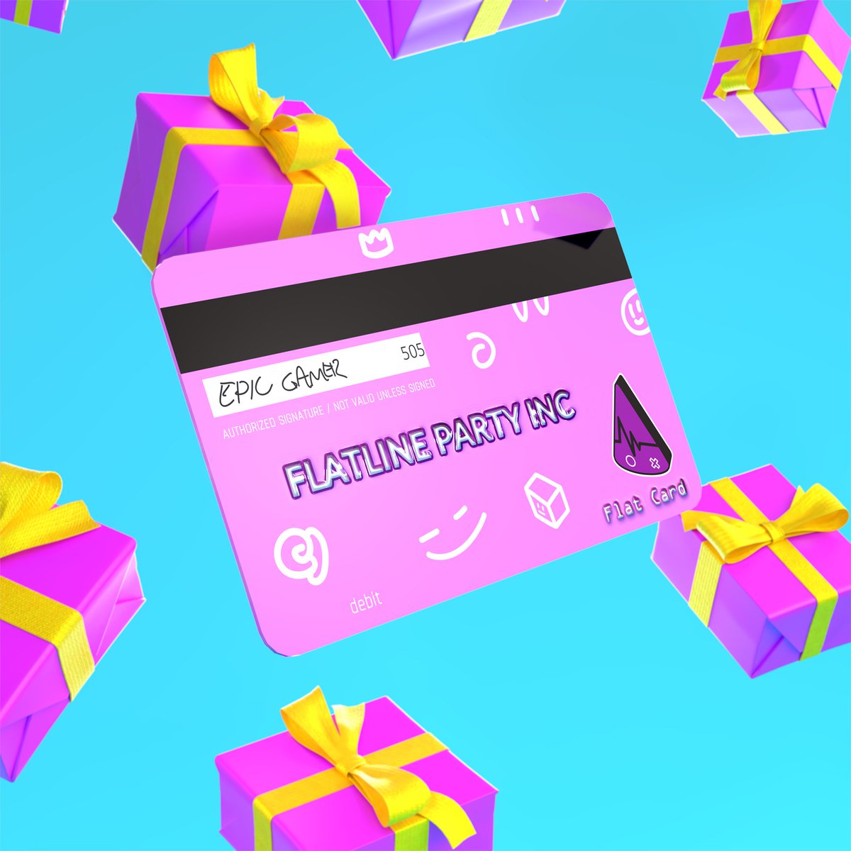 What's better than the gift of money? The gift of money that can only be spent at flatlineparty.com 😉

Digital FP gift cards are now available online.
#smallartist
