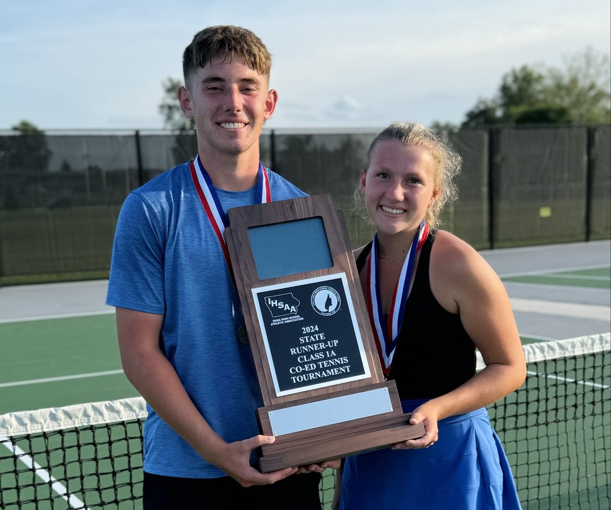 Congratulations to Parker S. and Kate H. on a runner-up finish at Tuesday's Class 1A co-ed state doubles tournament in Pella!
<a href="/CBUS_Activities/">The Shipyard</a> <a href="/ColumbusSailors/">Columbus Catholic High School</a>