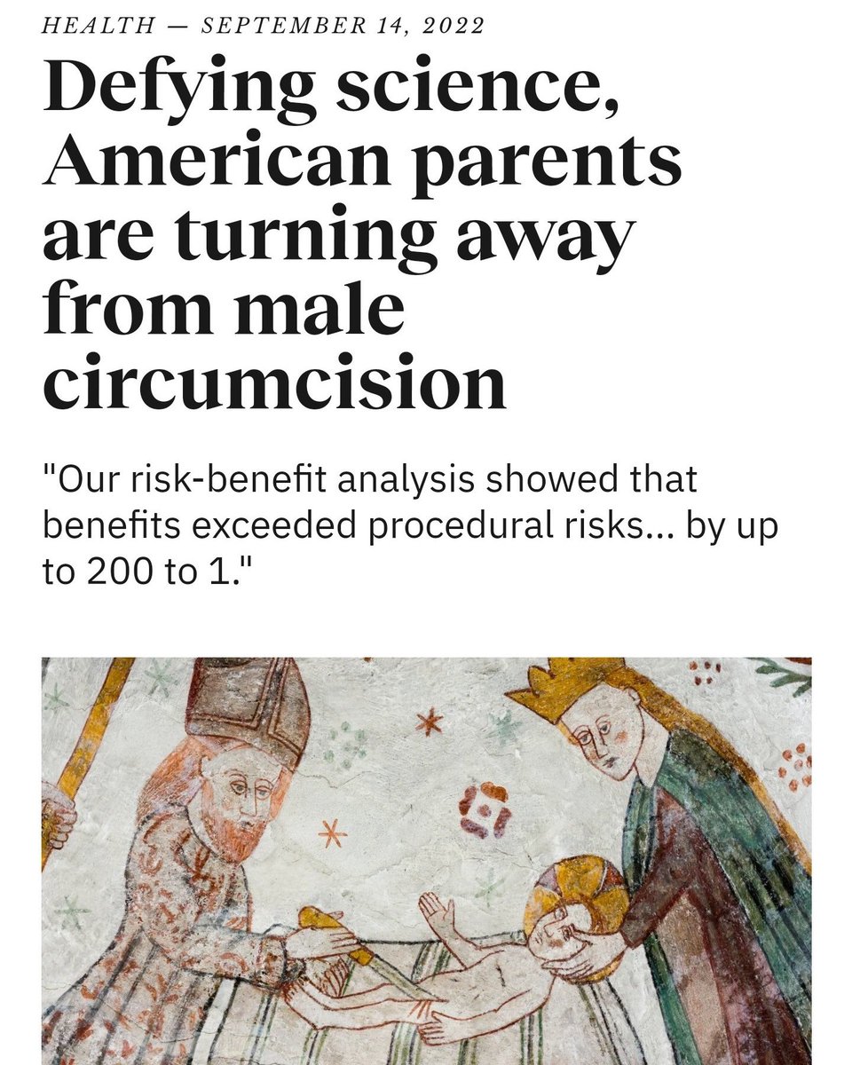 ChadNotChud's tweet photo. Really dislike headlines like this. Science doesnโt answer normative questions, so you could not possibly be โdefying scienceโ here https://t.co/giak5amzWq