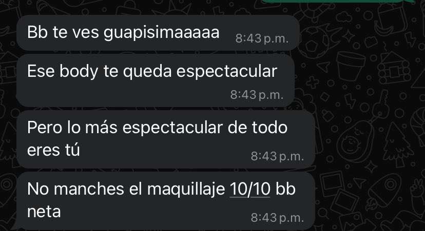 PatriciaM_R8's tweet photo. Ok pero los cumplidos de mi esposo ✨🔥 https://t.co/G391QS45KM