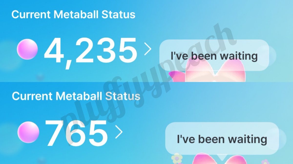 ILand2 Metaballs Giveaway For 3rd I-Mate Support‼️

📌FOLLOW @pluffyypeach 
(till it reach 500 followers)
📌REPOST &amp; LIKE 💙
📌POST YR PROOF WITH #YOURPICKNAME🍑

🔮from 3k change to 5️⃣0️⃣0️⃣0️⃣ METABALLS 🔮
 📌only 1 trainee with a lots of # &amp; proofs

#ILAND2 #아이랜드2