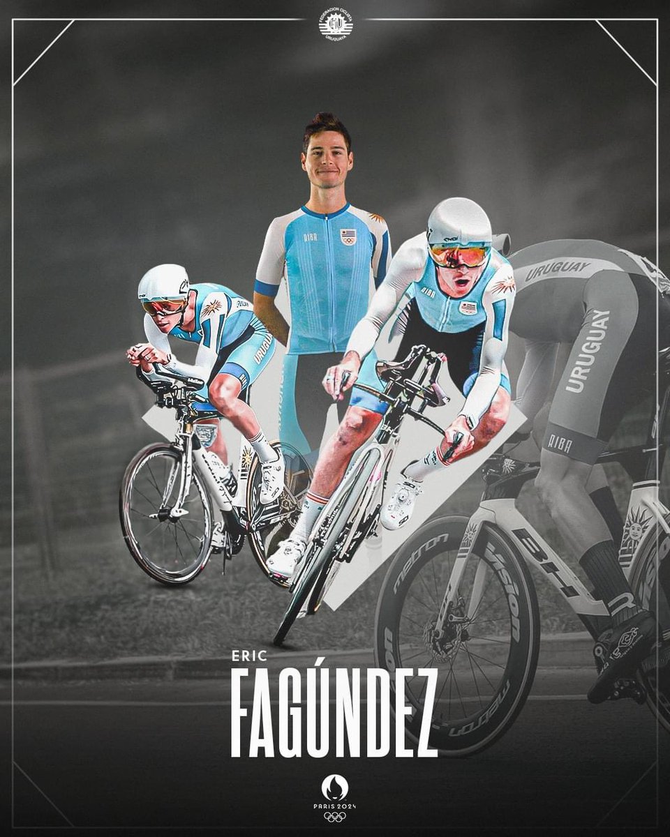 santicahe's tweet photo. Es oficial: el cupo uruguayo para el ciclismo en Juegos Olímpicos es de Eric Fagúndez. Lo decide la Federación. El vergarense de 25 años representará a Uruguay en ruta, el 3 de agosto. https://t.co/yLxMx4oFJT