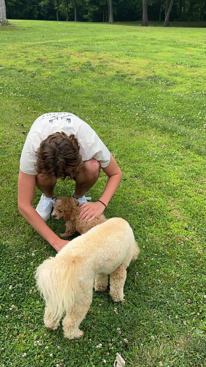 JBoPersonal's tweet photo. Yadi and Loki https://t.co/Lzw715FPnz