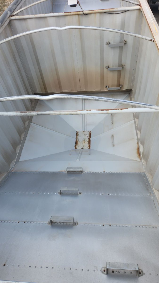 Help me out here. Now we can not go over 4 ft in air, no going in from top, no going in from bottom,  no cleaning  out, not sweeping.     
This is our customers paid for product.    This is our customer's production.   Shipper and Receiver  are both our customers,  we assure you