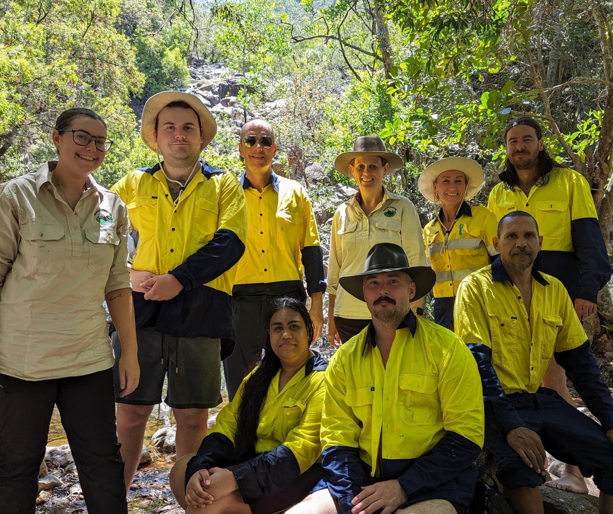 wildsurround's tweet photo. Happy World Environment Day! 📷 Join us to celebrate the dedication and hard work of Townsville's Envite Trainees in their #GenerationRestoration efforts!!
#WorldEnvironmentDay #EnviteCrew #WildlifeSurrounds #Conservation #LandManagement #SkillingQueenslanders #CommunityProjects https://t.co/U093JcPjAF