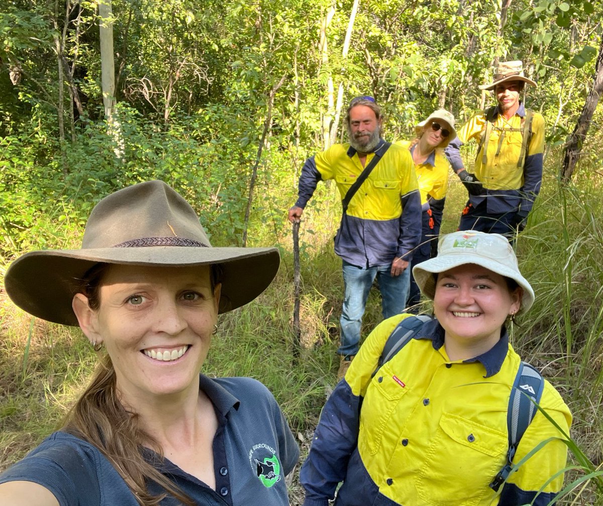 wildsurround's tweet photo. Happy World Environment Day! 📷 Join us to celebrate the dedication and hard work of Townsville's Envite Trainees in their #GenerationRestoration efforts!!
#WorldEnvironmentDay #EnviteCrew #WildlifeSurrounds #Conservation #LandManagement #SkillingQueenslanders #CommunityProjects https://t.co/U093JcPjAF