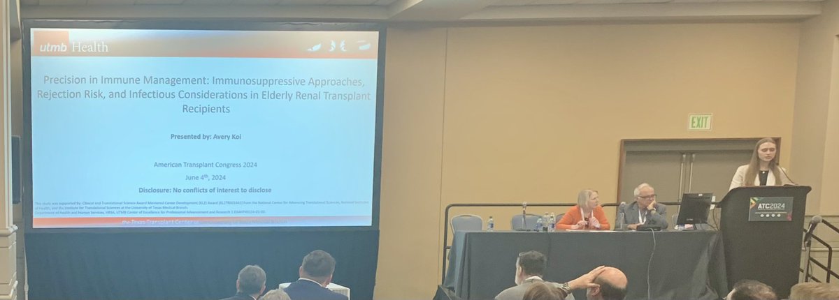 Avery_Koi's tweet photo. Such a great time at the @ATCMeeting. Had 2 presentations and met amazing people!

Being around the leaders in transplant medicine has made me even more excited to continue my training and research in the field!

#ATC2024Philly https://t.co/BHG1zxxKfW
