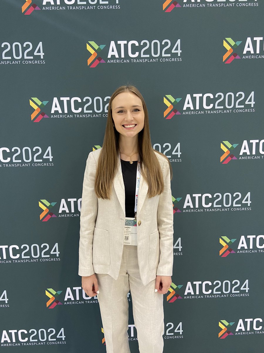 Avery_Koi's tweet photo. Such a great time at the @ATCMeeting. Had 2 presentations and met amazing people!

Being around the leaders in transplant medicine has made me even more excited to continue my training and research in the field!

#ATC2024Philly https://t.co/BHG1zxxKfW