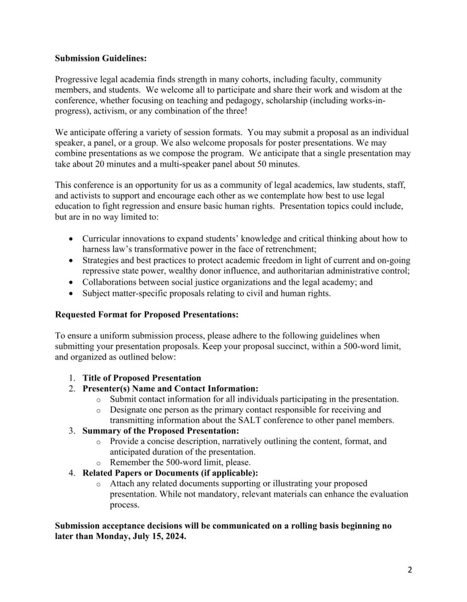 Society of American Law Teachers tweet media