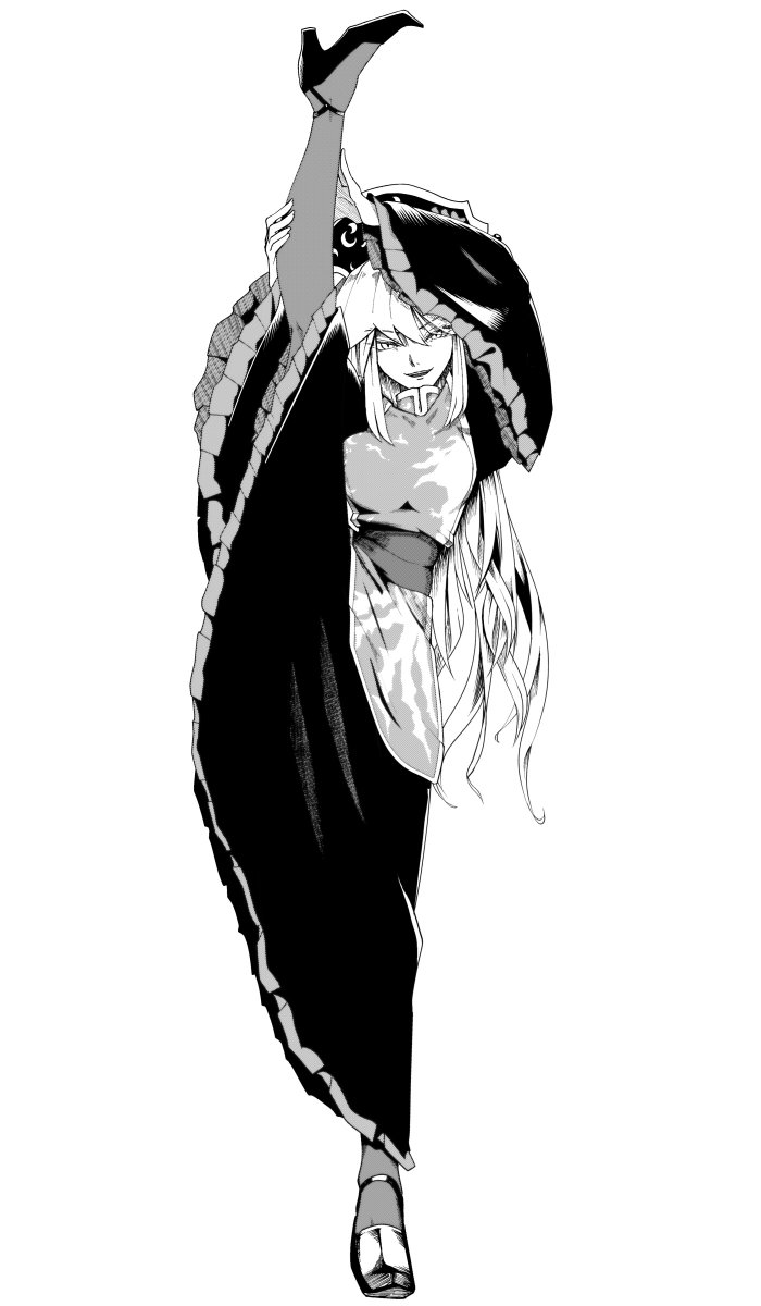 #6月5日は純狐の日
白黒の純狐さん 