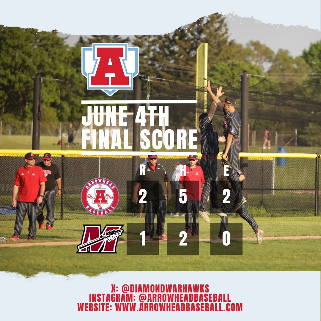 Arrowhead Baseball tweet media