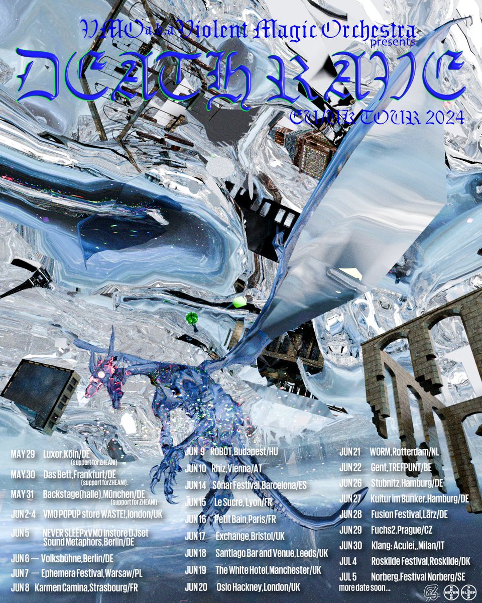 Hear the Ferocious Death Rave of VIOLENT MAGIC ORCHESTRA Live at NEX Fest Tokyo + Tour Dates

cvltnation.com/violent-magic-…