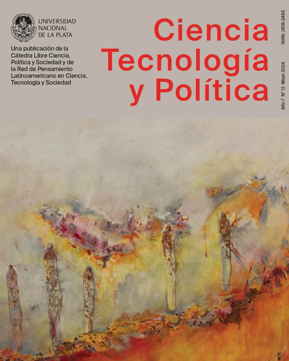 catedra_cps's tweet photo. 🔊 *_Llegamos al n. 12 de Ciencia, Tecnología y Política (CTyP)_*
_¡No te la podés perder!_
💻📱 https://t.co/WvtssY1Agu 
🔍 *Contenidos:* 
- Entrevista a Miguel Benasayag (S. Liaudat)
- Semblanza Manuel Marí (N. Pérez y O. Galante)
- CyT en los 40 años de democracia (D. Hurtado) https://t.co/MrsLi9IHu1