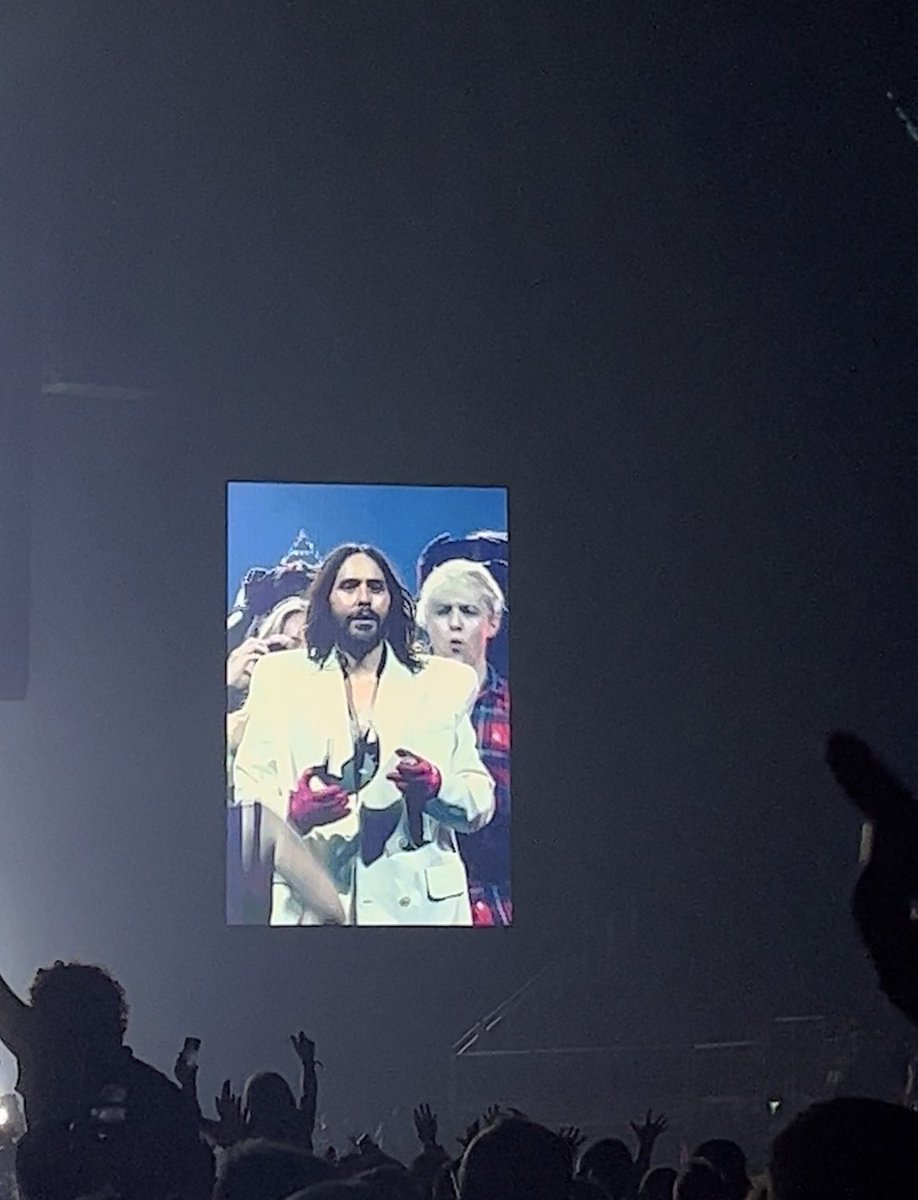 Was not expecting to see half of Jedward on stage with 30 Seconds to Mars