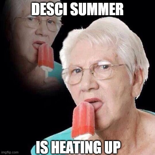DesciMemes's tweet photo. 🥵 Woke up to a notification about excessive temperature warnings today:
#DeSciSummer https://t.co/C4zAOdzIE7