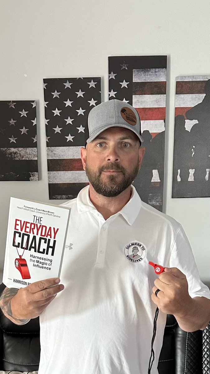 My <a href="/Soldier2Sidelin/">Soldiers to Sidelines</a> polo, whistle and book by Harrison Bernstein arrived today.  If you’re a veteran, active duty or Gold Star Family member and want to learn more about Soldiers to Sidelines visit soldierstosidelines.org #EarnYourWhistle #SoldiersToSidelines