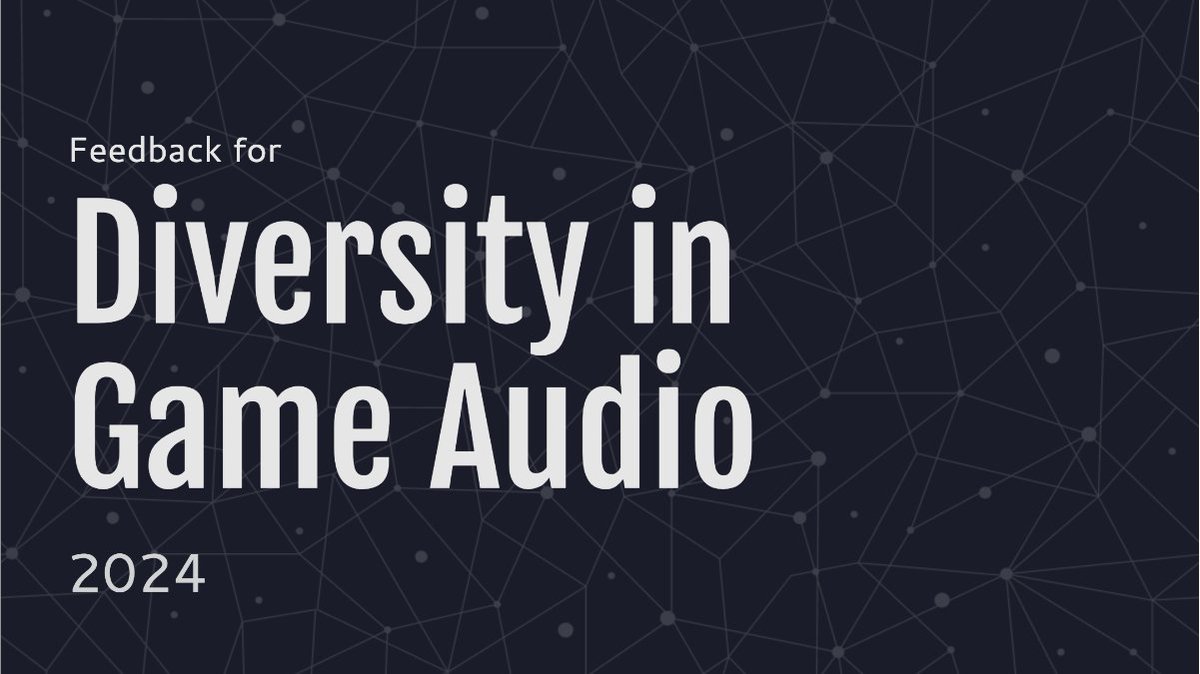 Slide20XX's tweet photo. I had the pleasure of being joined by @chasebethea  @kisaacso, and @NoaBeazley at GDC this year to present the Diversity in #gameaudio Roundtable! The feedback we got was phenomenal ✨ https://t.co/m1IOQ2hsXz