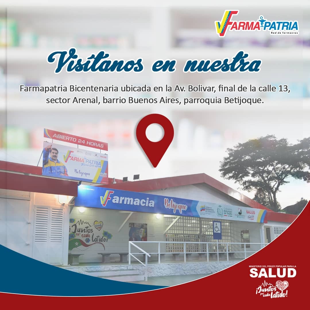 #Hoy/ Inaugurada nuestra octava sede del Estado Trujillo Parroquia Betijoque, brindando salud y bienestar al pueblo. 
Un logro más del Gobierno Bolivariano y nuestro Presidente <a href="/NicolasMaduro/">Nicolás Maduro</a>
@magalygutierrezvina 
#JuntosPorCadaLatido
#YoSigoaMaduro
#1x10delbuengobierno