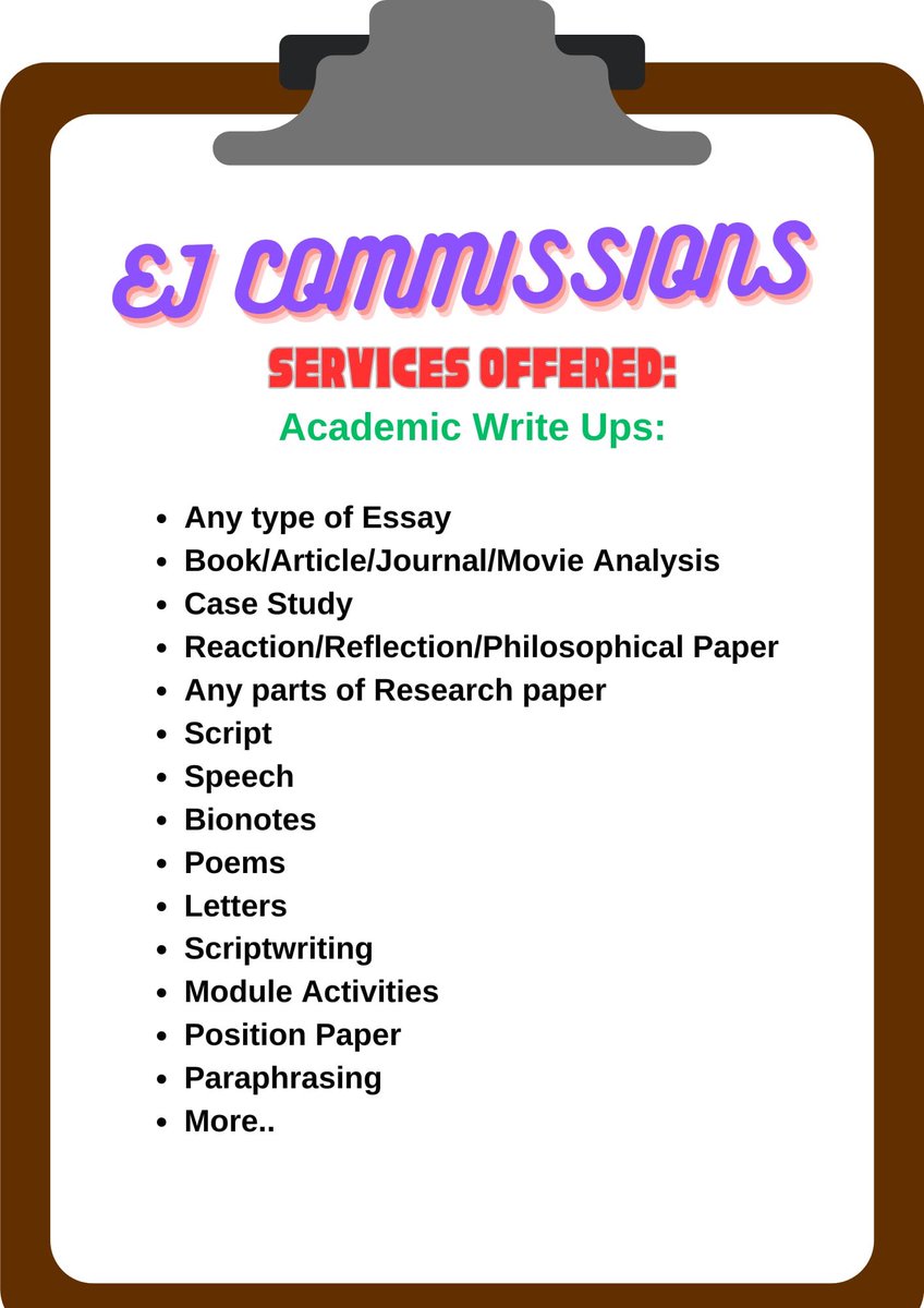 EJ | Acad Commissioner | OPEN FOR COMMISSIONS tweet media