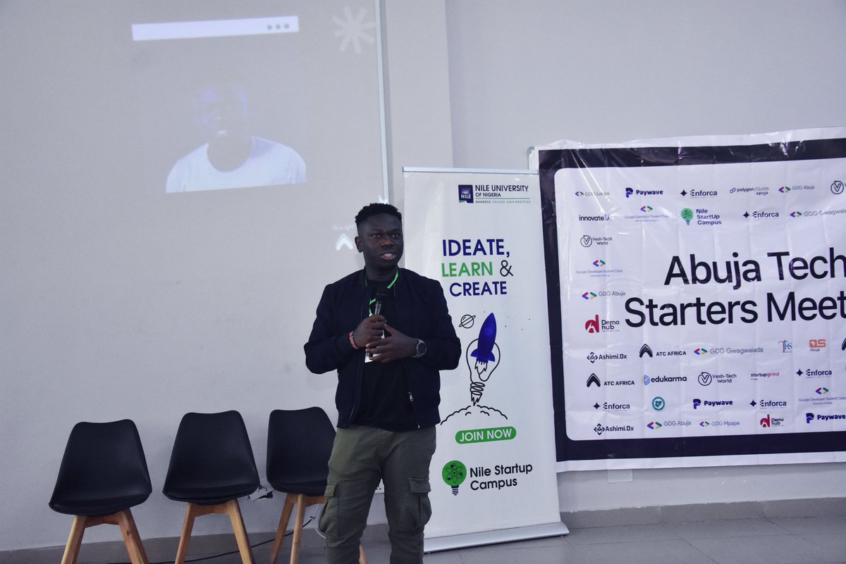 atcafricahq's tweet photo. Abuja Tech Starters Meetup was a Success, A big Thanks to our amazing Keynote Speaker @Samson_Goddy  and @cynthiaechisom with our amazing panelists.

It was a great time to hear from them all.
#abujatechstartersmeetup https://t.co/trH4dRICAS