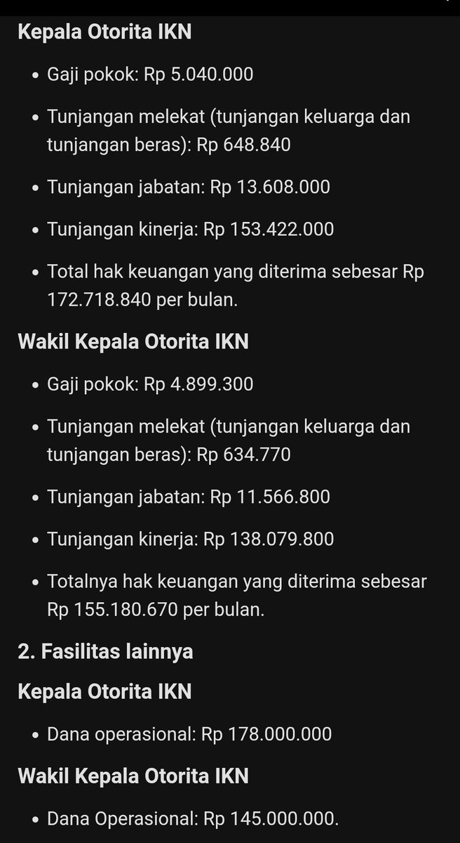 Sampeyan punya posisi di pekerjaan yang bergaji 170 juta sebulan. Plus dana operasional juga 170 juta.

Kira2 alasan apa yang bisa bikin sampeyan mengundurkan diri dari pekerjaan tsb?

#MisteriTakTerjawab
