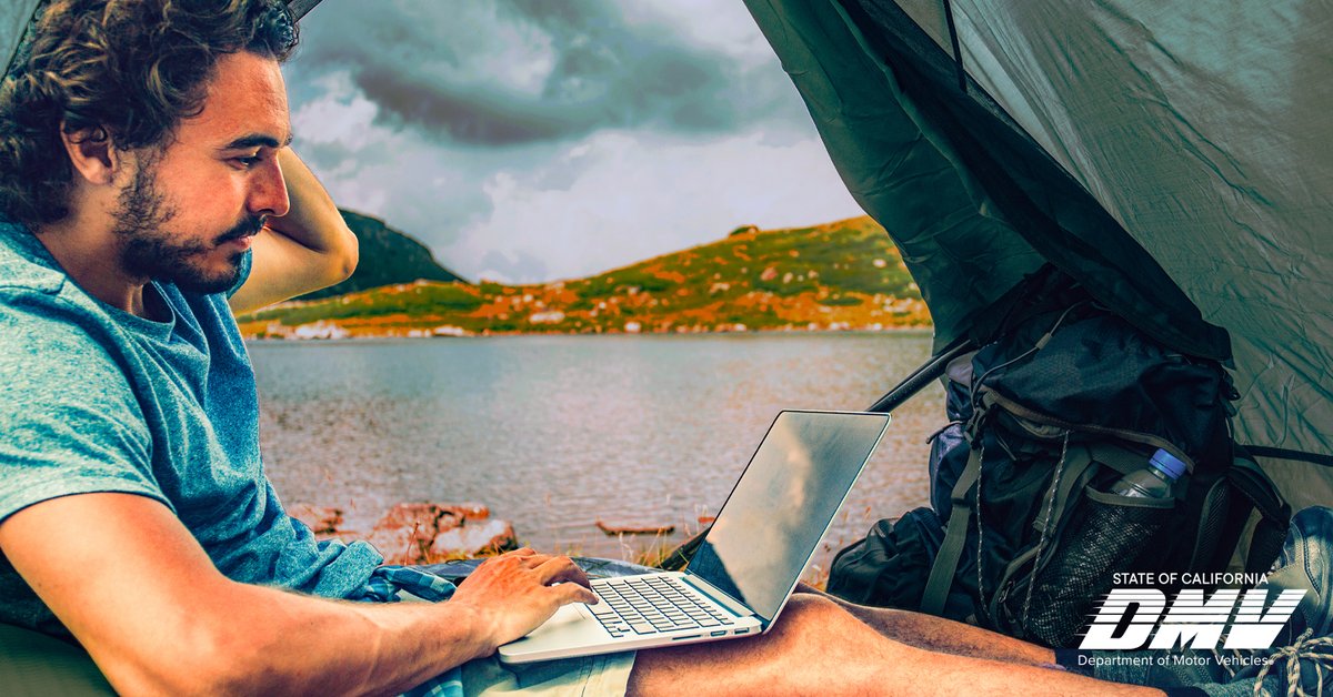 CA_DMV's tweet image. Vacation mode on? Don’t let your #CADMV business get in the way! This summer, skip the line &amp;amp; #GoOnline.

The DMV has taken many steps to offer more digital services. Most DMV tasks do not require an office visit.

Learn more at dmv.ca.gov/online.