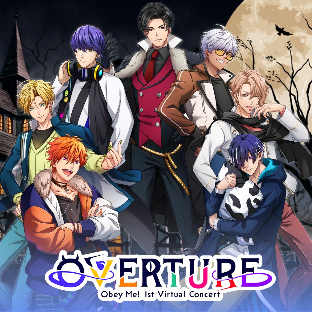 Concert tickets for Obey Me! 1st Virtual Concert – OVERTURE – will