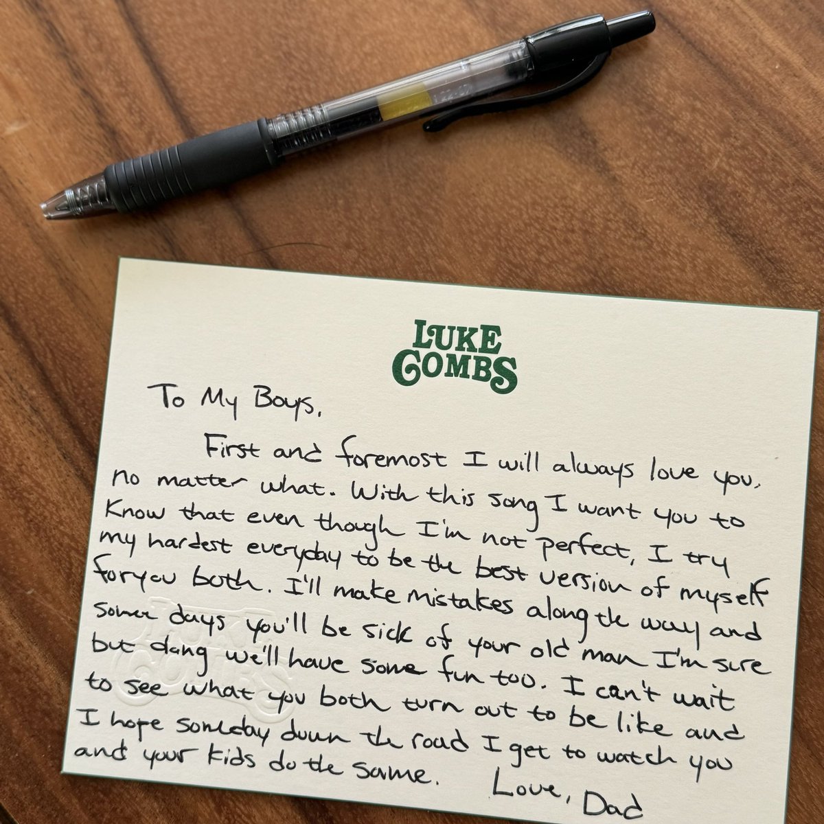 To my boys…

“The Man He Sees in Me.” Out THIS Thursday, June 6 at 4 PM ET.