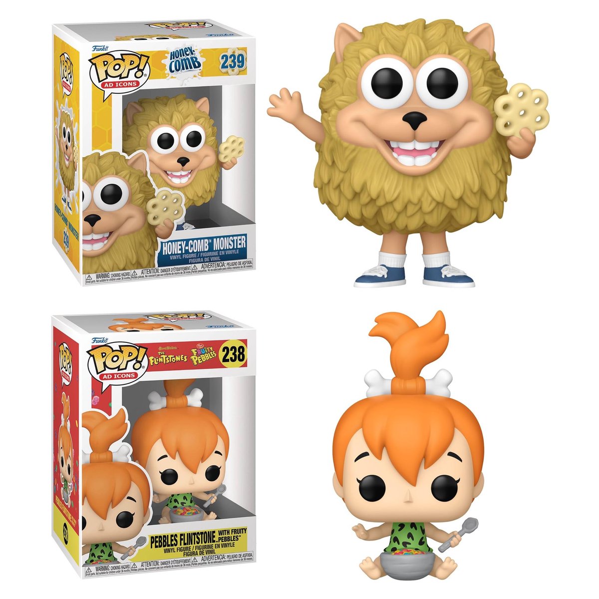 funkofinderz's tweet photo. Preorder Now: Funko Pop! Ad Icons featuring Honey-Comb Monster and Pebbles Flintstone with Fruity Pebbles
Link: https://t.co/yAqfp9Jg6M
* No Charge Until it Ships
#Ad #AdIcons #Flintstones #Funko #FunkoPop #FunkoPops #FunkoPopVinyl #Pop #PopVinyl #FunkoCollector #Collectible #Collectibles #Toy #Toys #FunkoFinderz