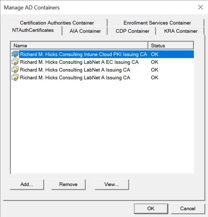 richardhicks's tweet photo. Use #Microsoft @MSIntune #CloudPKI certificates to authenticate to on-premises Active Directory. #msintune #mdm #mem #security #PKI #Windows https://t.co/6M7fKhSjyM https://t.co/eKAU42yNl5
