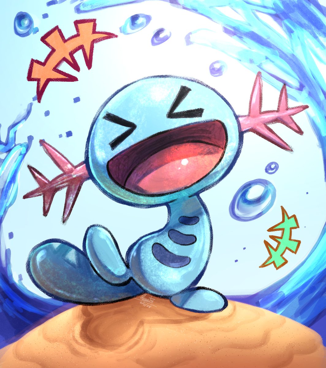 Quest1014's tweet photo. whooper! #pokemon #Fanart https://t.co/EZjcaOEB8N